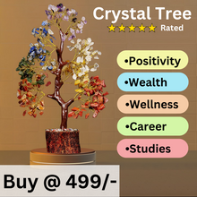 Load image into Gallery viewer, 7 Chakras Gemstone Crystal Tree - 150 Beads Feng Shui  for Wealth, Growth, Peace and Health - Dealswap
