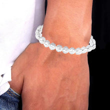 Load image into Gallery viewer, Pure Clear Quartz Crystal Bracelet: Clarity &amp; Focus for Both Men &amp; Women
