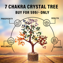 Load image into Gallery viewer, 7 Chakras Gemstone Crystal Tree - 150 Beads Feng Shui  for Wealth, Growth, Peace and Health - Dealswap
