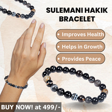 Load image into Gallery viewer, Certified Original Sulemani Hakik Genuine Stone Bracelet Perfect for Men, Women &amp; Kids
