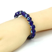 Load image into Gallery viewer, Spiritual Blue Evil Eye Bracelet | For Protection (Nazar Battu) &amp; Blessings | Gift for both Men &amp; Women
