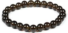 Load image into Gallery viewer, Smoky Quartz Crystal Stone Bracelet : Grounding &amp; Protection for Men, Women &amp; Kids
