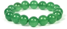 Load image into Gallery viewer, Certified Natural Green Aventurine Round Beads Crystal Stone Bracelet
