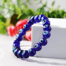 Load image into Gallery viewer, Spiritual Blue Evil Eye Bracelet | For Protection (Nazar Battu) &amp; Blessings | Gift for both Men &amp; Women
