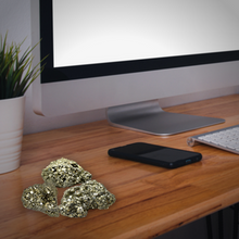 Load image into Gallery viewer, AGATE Products Pyrite Stone Original Stone for Wealth and Bussiness Luck/Vastu/Working Table Decore with Increased Will power and Manifestation
