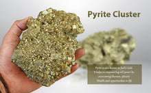 Load image into Gallery viewer, AGATE Products Pyrite Stone Original Stone for Wealth and Bussiness Luck/Vastu/Working Table Decore with Increased Will power and Manifestation
